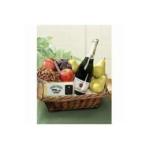 Organic Bouquet Organic Fruit and Cider Basket, 1 ea  