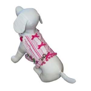  Cha Cha Couture Cabana Girl Harness Vest with Leash Large 