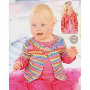  Smiley Stripes One Button Cardi (#1227) 