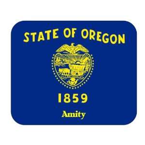  US State Flag   Amity, Oregon (OR) Mouse Pad Everything 