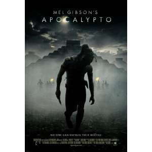  Apocalypto, Original Double sided Movie Theatre Poster 