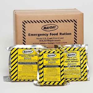 Mayday Food Bars Emergency 2400 Calorie Food Bars (24 per case) weight 