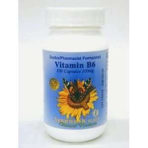  Verified Quality   Vitamin B6 100 mg 100 caps Health 