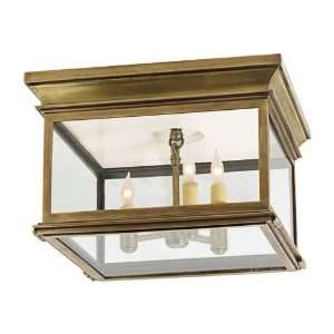 Visual Comfort CHC4129BZ CG Bronze with Wax and Clear Glass Chart Hous