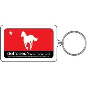    The Deftones White Horse Lucite Keychain K 0152