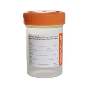 Samco Scientific 03 0192 Non Sterile Specimen Container with 48mm 