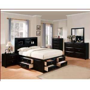  Acme Furniture Bedroom Set in Black AC14125TSET