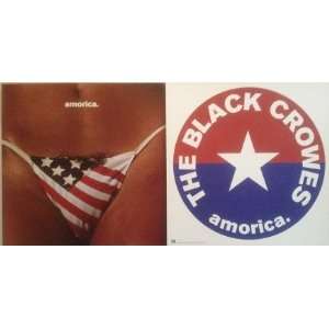  Black Crowes Amorica poster flat 