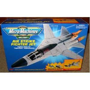  Micro Machines Air Strike Fighter Jet Military Set Toys 