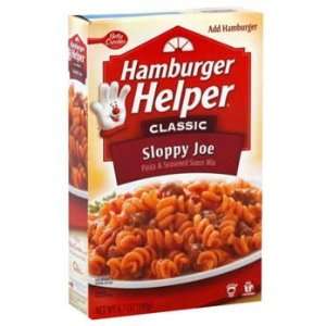 Hamburger Helper Classic Sloppy Joe Pasta & Seasoned Sauce Mix 6.7 oz 
