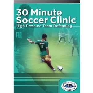  30 Minute Soccer Clinic High Pressure Team Building DVD 