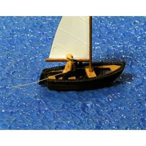  Noch 11210 Fishing Boat with Sail & Figure (Non Floating 