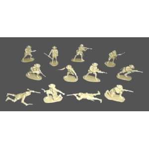   /Airfix WWII Gurkhas 1/32 scale 14 figures in 7 poses Toys & Games