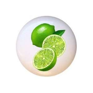 Limes Lime Drawer Pull Knob