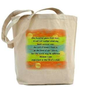 100 Years Inspirational Tote Bag by  Beauty