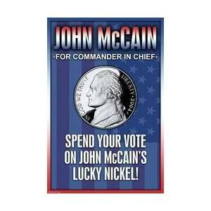  McCains Lucky Nickel 20x30 poster