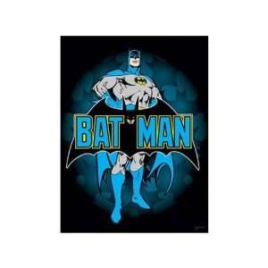  DC Comics Batman Retro Logo Fabric Poster Toys & Games