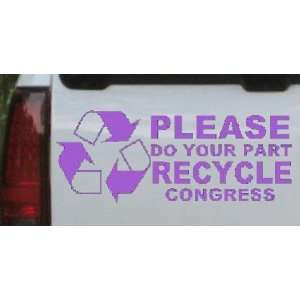 Please Recycle Congress Political Car Window Wall Laptop Decal Sticker 