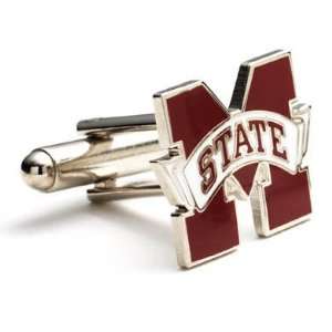  Mississippi State Cufflinks/Stainless Steel Jewelry