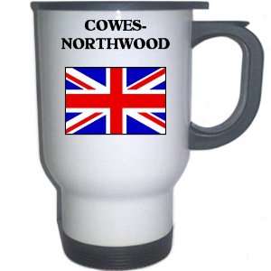  UK/England   COWES NORTHWOOD White Stainless Steel Mug 