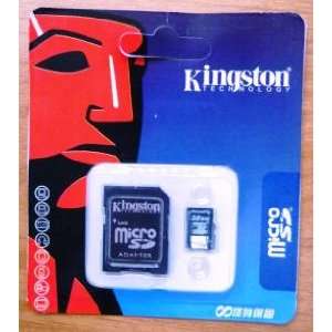  New Kingston 32gb MicroSD, Class 4, Full size adaptor 