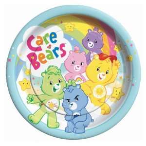  Lets Party By Amscan Care Bears Happy Days Dinner Plates 