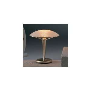 Holtkotter 6232SNTXW 1 Light Table Lamp in Satin Nickel with Textured 