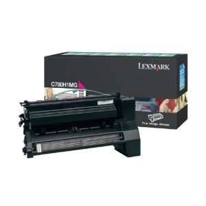  Lexmark C782 OEM Magenta Toner Cartridge   6,000 Pages 
