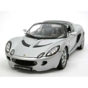  Lotus Elise 111S Silver Diecast Model 118 Welly 