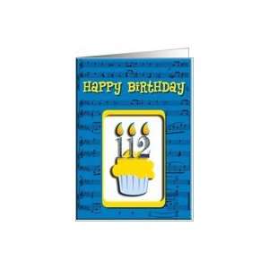  112th Birthday Cupcake, Happy Birthday Card Toys & Games