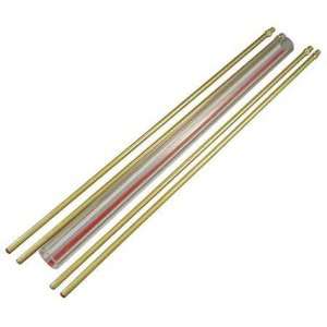  PENBERTHY 1LG 11R Glass Rod Kit,Red Line,5/8In Dia,11In L 