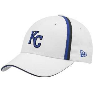  New Era Kansas City Royals White Action Stripes Adjustable 