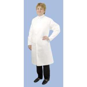   AlphaGuard Frocks White with Snap Closure   For   Model 14001 600