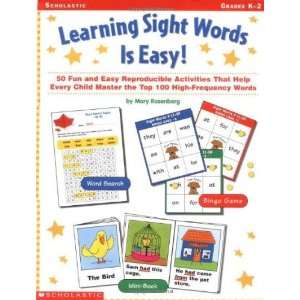  Scholastic 978 0 439 14113 0 Learning Sight Words is Easy 