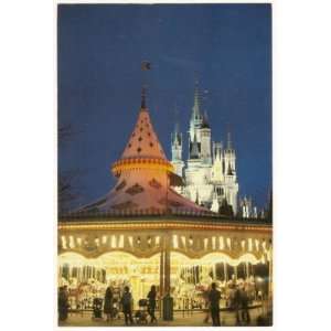 Walt Disney World Magic Kingdom Fantasyland Castle & carousel 4x6 