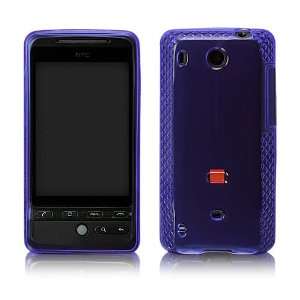   HTC Hero (GSM) Crystal Slip (Violet Blue) Cell Phones & Accessories