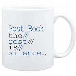  Mug White  Post Rock the rest is silence  Music 