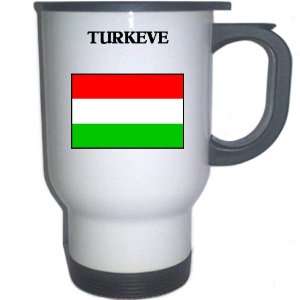  Hungary   TURKEVE White Stainless Steel Mug Everything 