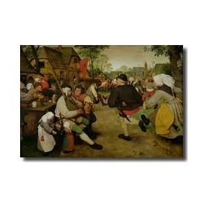  Peasant Dance bauerntanz 1568 Giclee Print