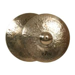  Cymbal, Hi Hats, 14, Raw Musical Instruments