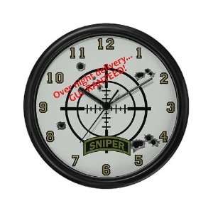  Sniper 1 Military Wall Clock by 