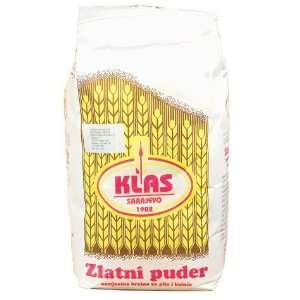 KLAS ZLATNI PUDER BOSNIAN FLOUR 1kg  Grocery & Gourmet 