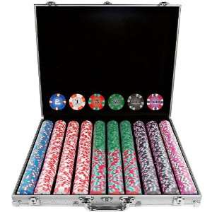  10 6000 1KS   1000 Chip NexGen PRO Classic Style Poker Set 