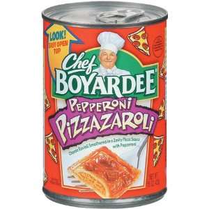 Chef Boyardee Pepperoni Pizzaroli, 15 oz  Grocery 