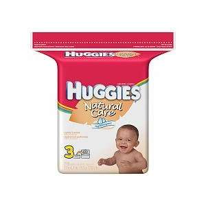 Huggies Natural Care Scented Baby Wipes Popup Refill 216 Count (Pack 