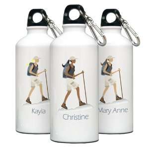    Personalized Go Girl Hiker Water Bottle
