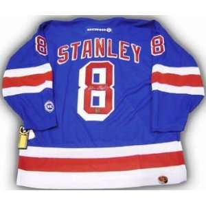 Allan Stanley autographed Hockey Jersey (New York Rangers)  
