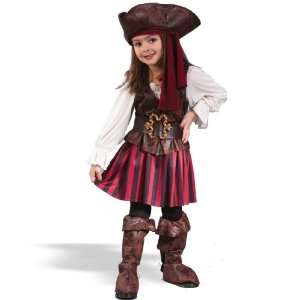  Lets Party By FunWorld High Seas Buccaneer Girl Toddler 