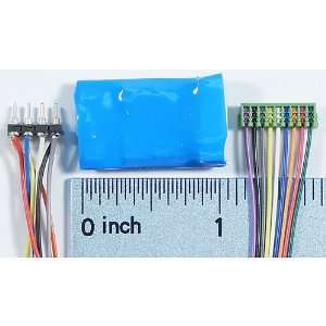  HO DCC Decoder, Wired 6 Function 9/8 Pin 1A Toys & Games