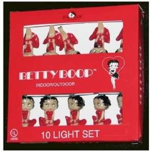  Betty Boop 10 Light String of Party Lights